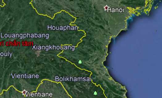 Rung chấn tại Hà Nội là do ảnh hưởng bởi động đất mạnh tại Lào